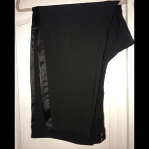 Plus size trendy tuxedo style dress pants